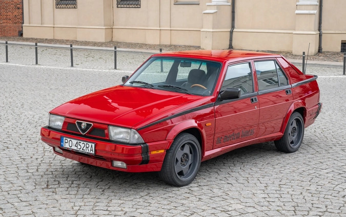 Alfa Romeo 75 cena 89000 przebieg: 155000, rok produkcji 1989 z Poznań małe 667